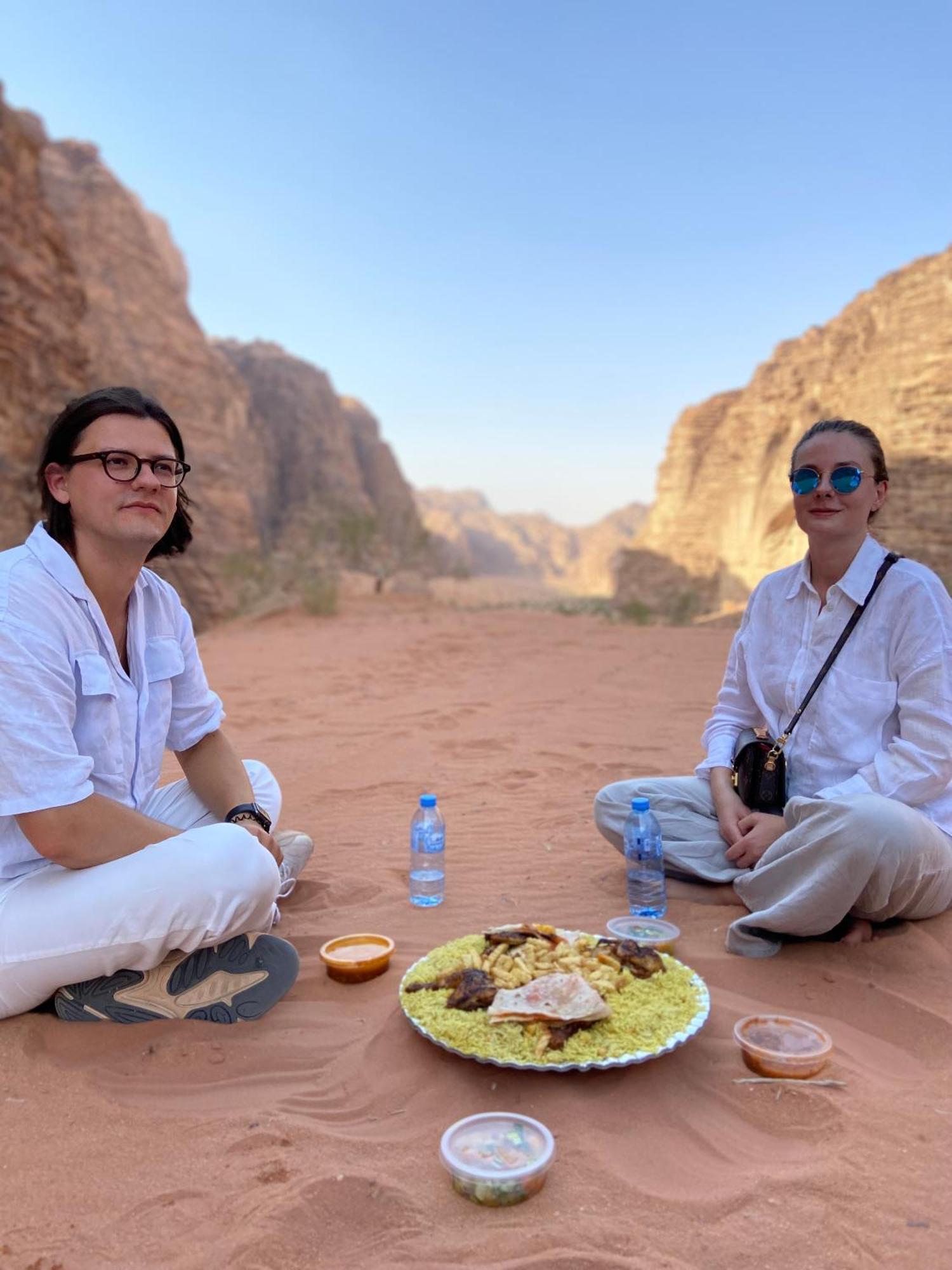 Wadi Rum Sky Camp מראה חיצוני תמונה