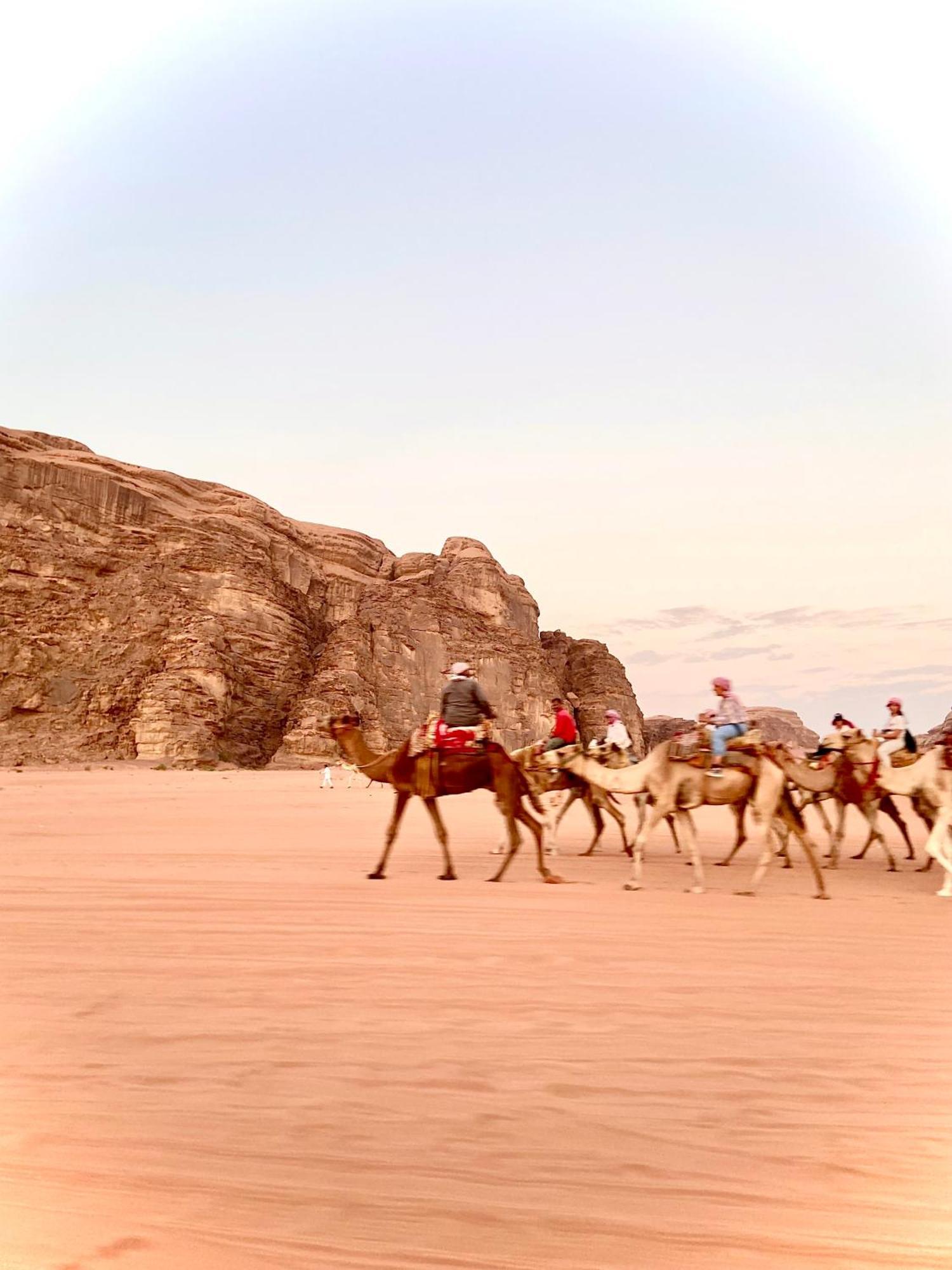 Wadi Rum Sky Camp מראה חיצוני תמונה