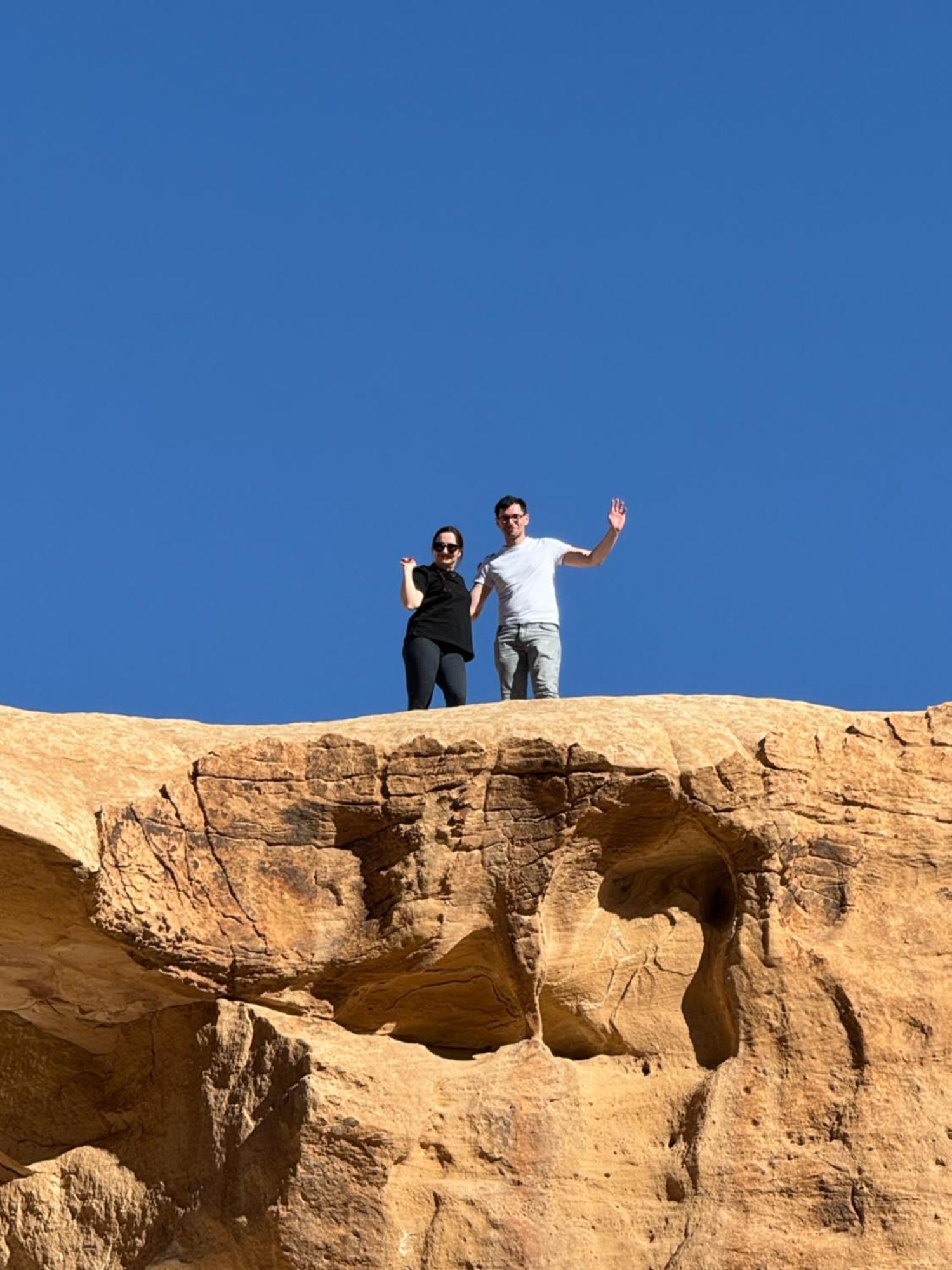 Wadi Rum Sky Camp מראה חיצוני תמונה