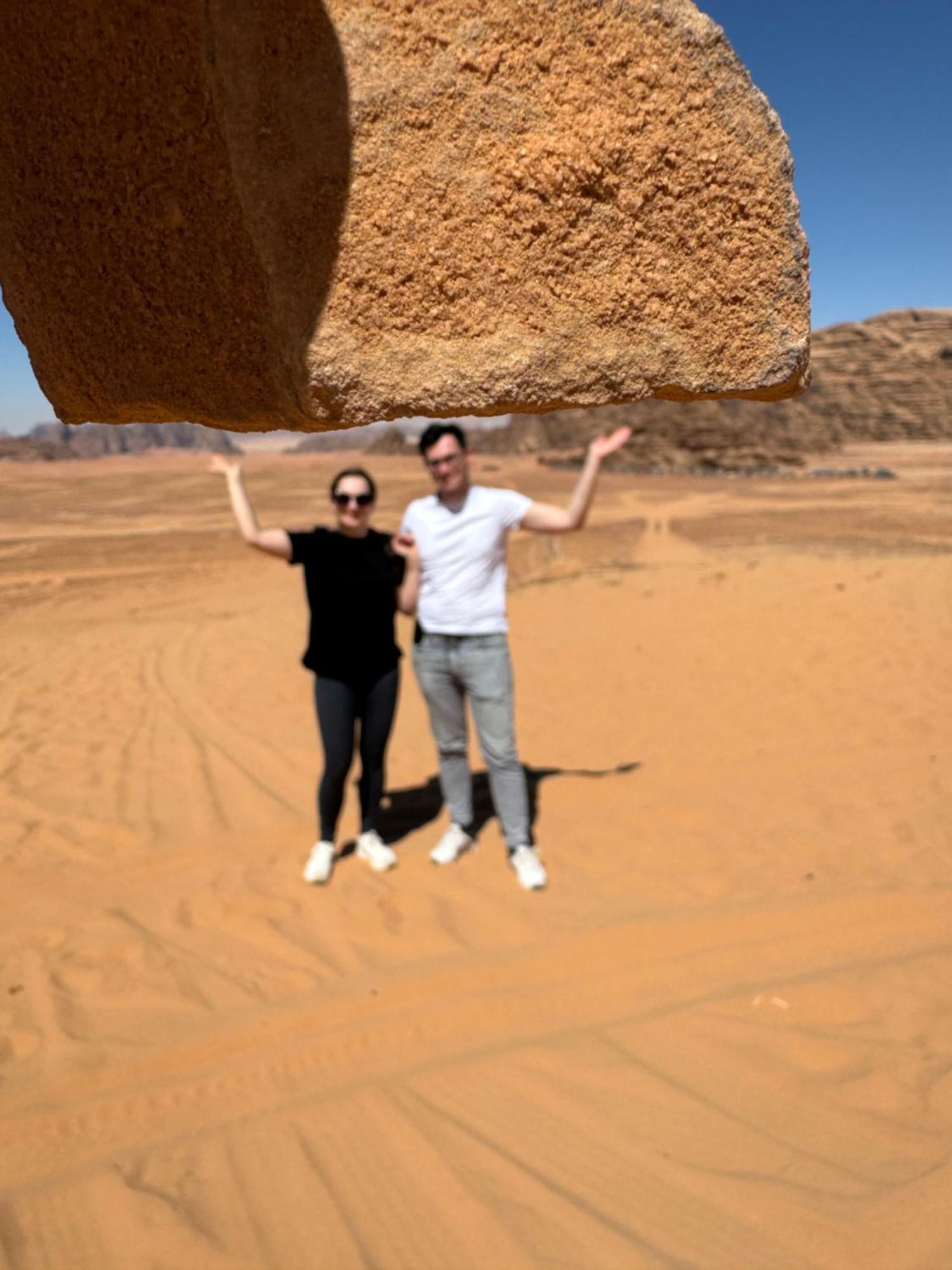 Wadi Rum Sky Camp מראה חיצוני תמונה