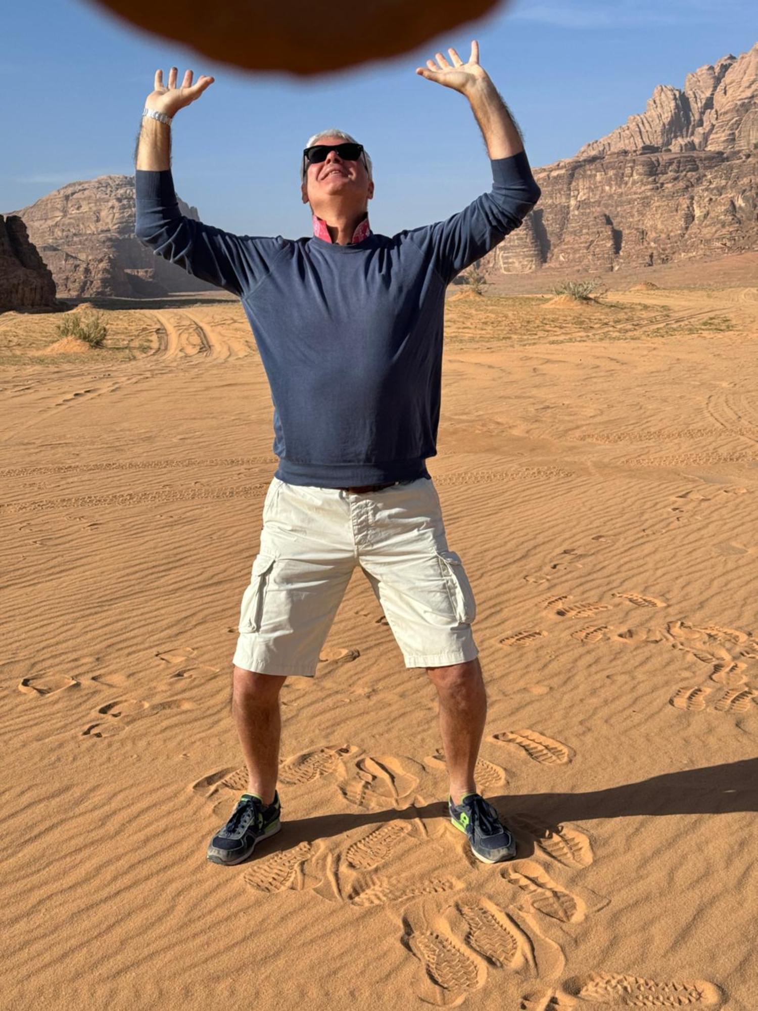 Wadi Rum Sky Camp מראה חיצוני תמונה