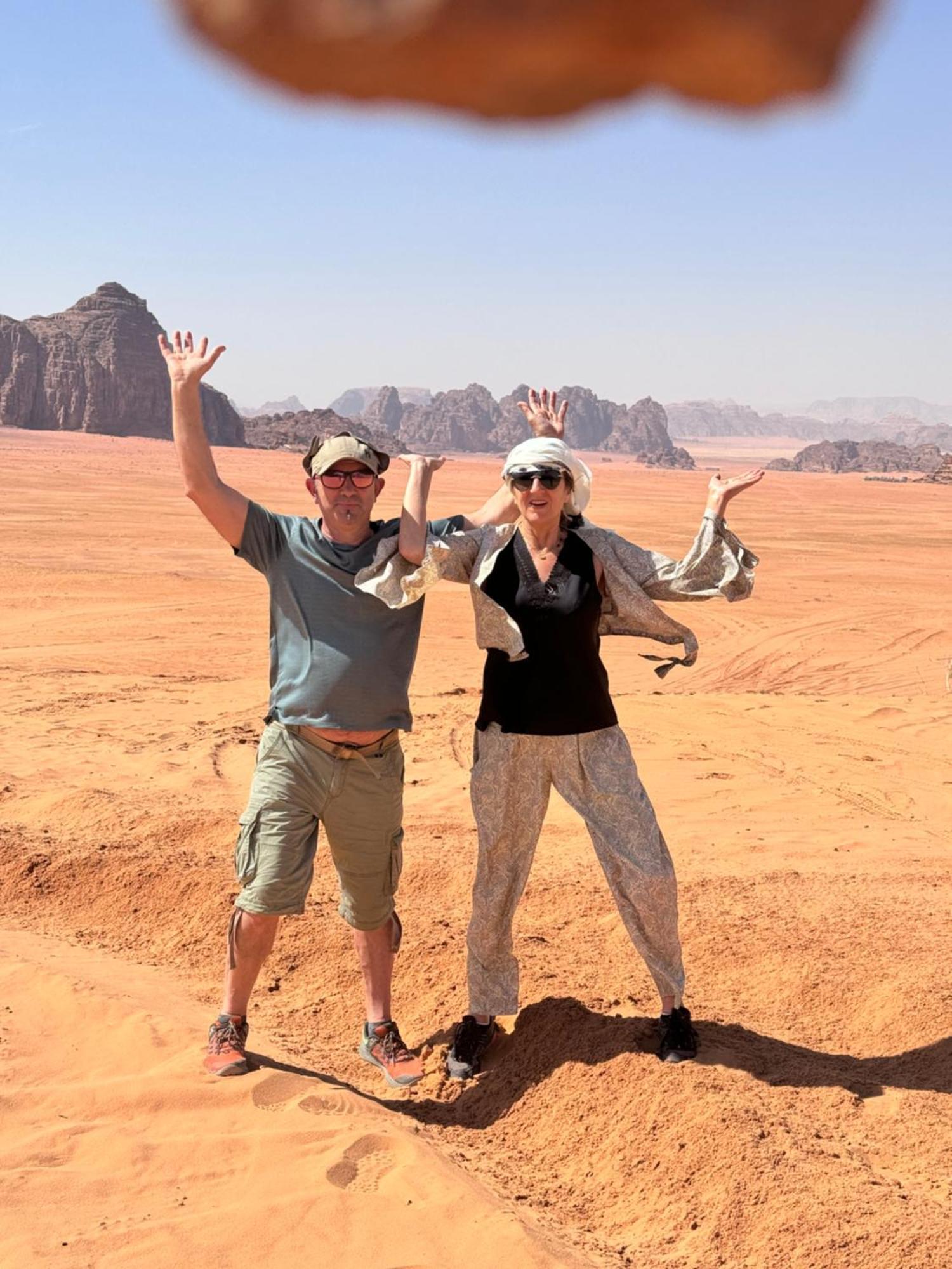 Wadi Rum Sky Camp מראה חיצוני תמונה