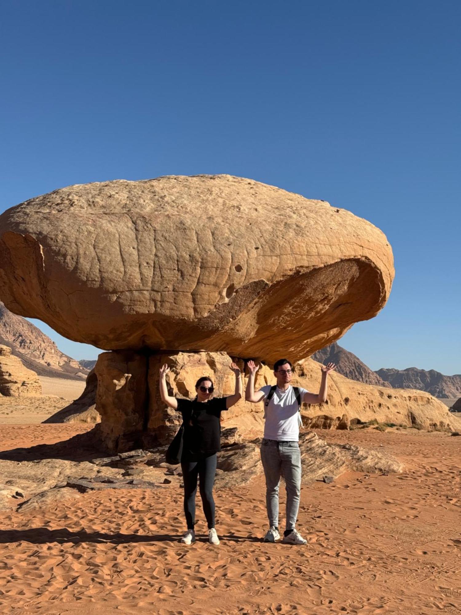 Wadi Rum Sky Camp מראה חיצוני תמונה
