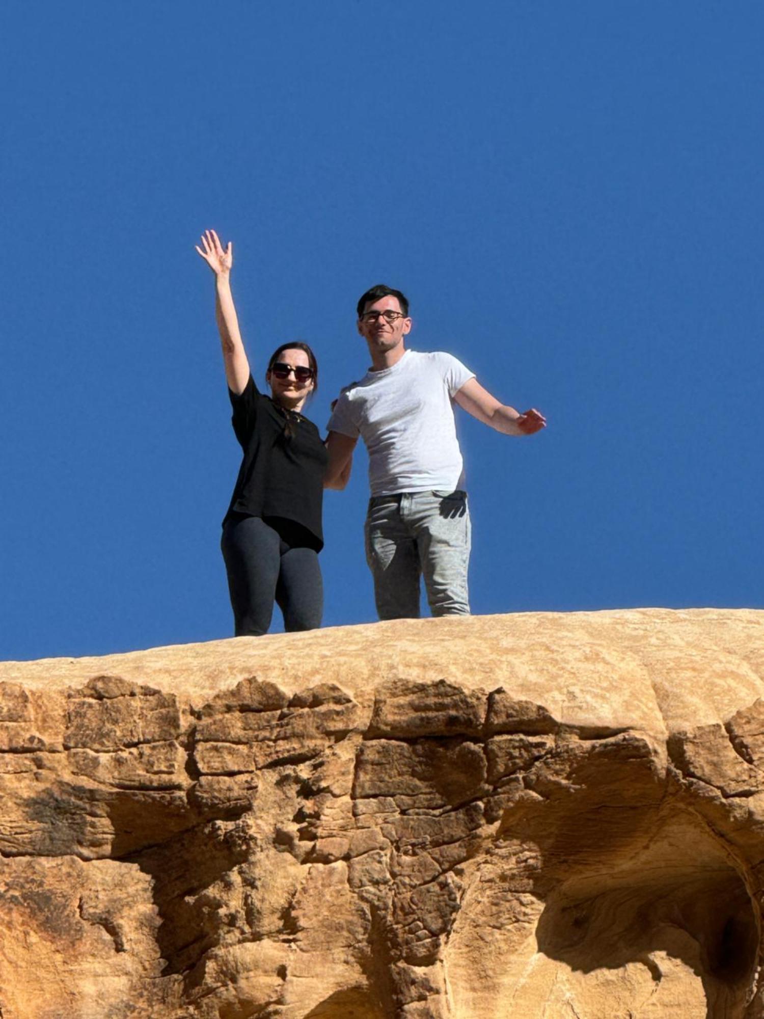 Wadi Rum Sky Camp מראה חיצוני תמונה